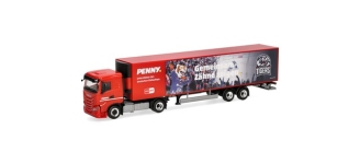 Herpa 962124 - H0 - Iveco S-Way Kühlkoffer-Sattelzug Penny Straubing